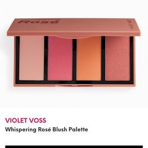 Brand New VIOLET VOSS Whispering Rosé Blush Palette